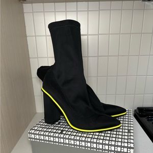 Sock Heel Boots